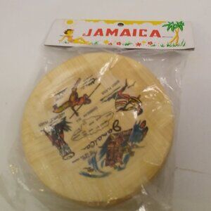 Jamaica Bamboo Coasters Set of 6